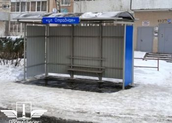 Новая автобусная остановка появилась в Дальнем Засвияжье