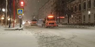 Ульяновск готовится к снежному циклону, дорожники перешли на усиленный режим