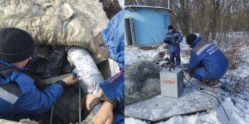 Специалисты из Ульяновска помогли ликвидировать последствия морозов в ЛНР