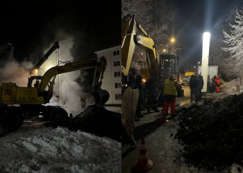 Ремонт теплосети в центре Ульяновска планируют завершить к полуночи