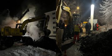 Ремонт теплосети в центре Ульяновска планируют завершить к полуночи