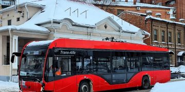 Автономный троллейбус «Авангард» на автономном ходу начал работу на маршруте №14м в Ульяновске