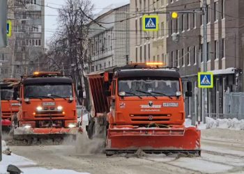 Как Ульяновск борется со снежной бурей