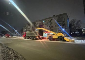 Более 400 тонн материалов использовано для борьбы с гололёдом в Ульяновске