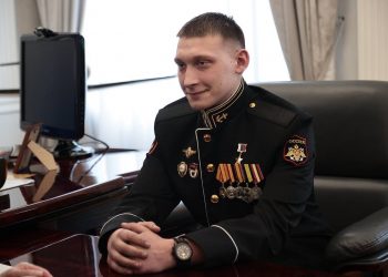 19-летний ульяновский морпех с позывным «Крош» стал Героем России
