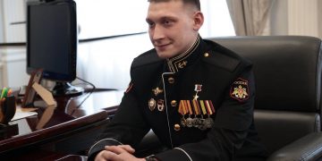 19-летний ульяновский морпех с позывным «Крош» стал Героем России