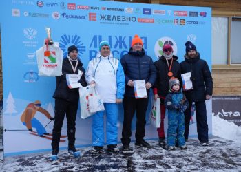 В Ульяновске прошла «Лыжня России — 2026»: фото