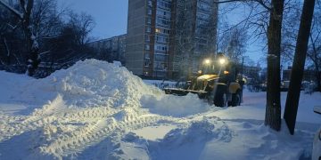 25% месячной нормы снега выпало в Ульяновске за 24 часа