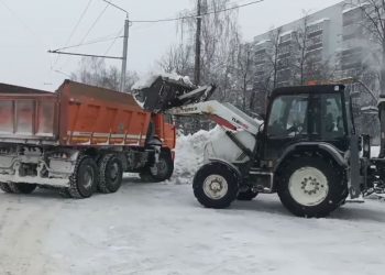Мэрия усиливает группировку техники для расчистки Ульяновска от снега