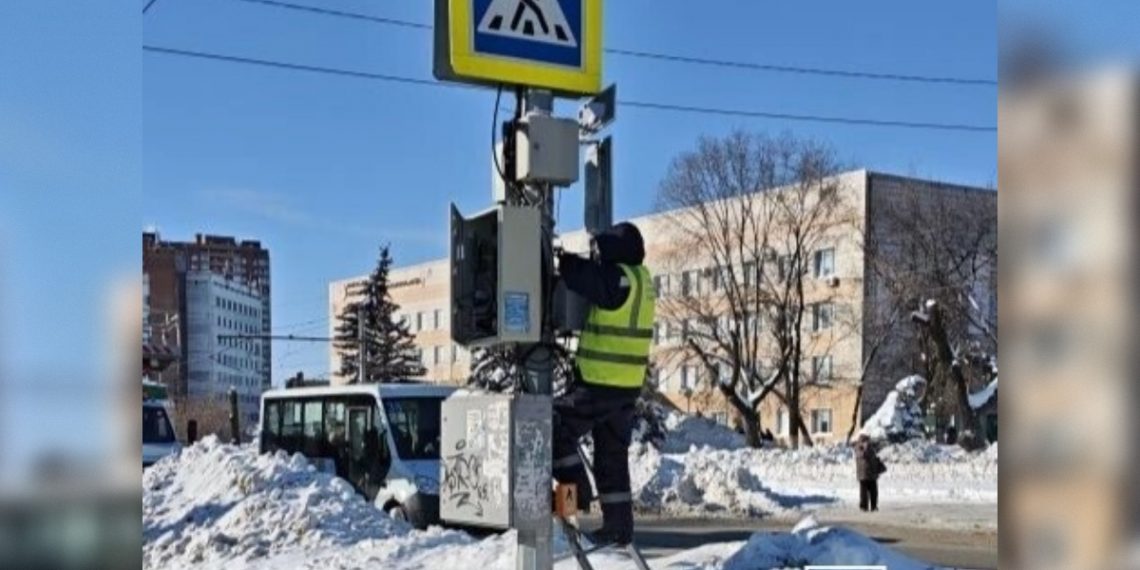Новый светофор на Кирова в Ульяновске поможет разгрузить движение в час пик