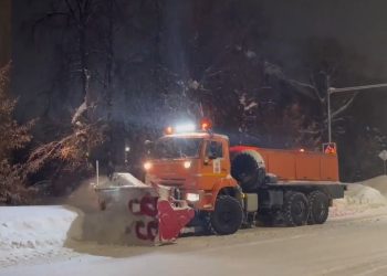 За выходные в Ульяновске выпало 47% месячной нормы снега