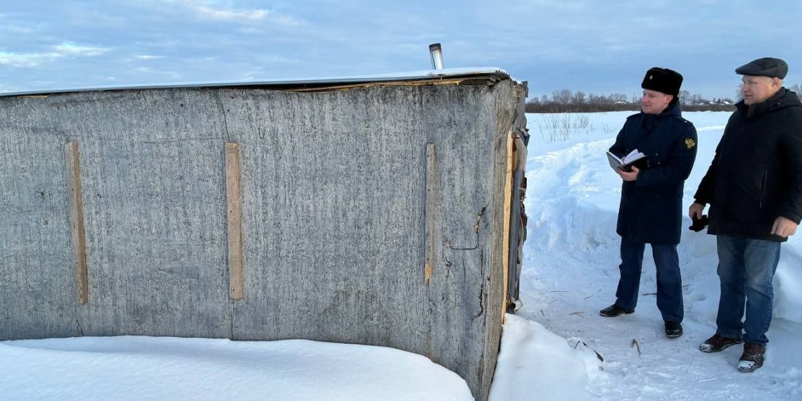 На заповедном болоте в Ульяновской области появилось самовольное строение