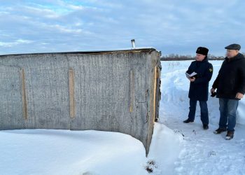 На заповедном болоте в Ульяновской области появилось самовольное строение