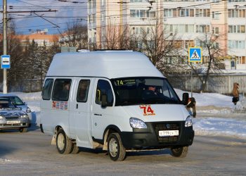 Ульяновская маршрутка №74 изменила схему движения из-за снега