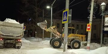 Восемь улиц Ульяновска останутся без парковки в ночь на 12 февраля