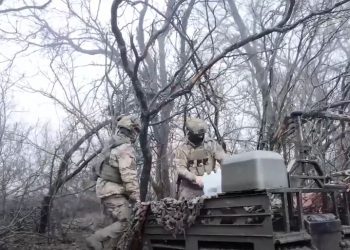 Ульяновские десантники применяют наземные дроны на Ореховском направлении