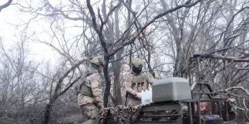 Ульяновские десантники применяют наземные дроны на Ореховском направлении