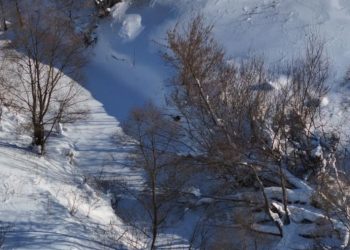 В Ульяновске квадрокоптером обследовали русла рек перед паводком