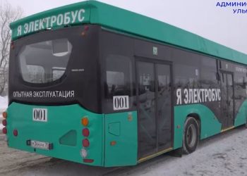 Электробус «Сириус» вышел на испытания в Ульяновске