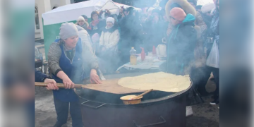 Метровый «Блин-Батюшка» станет главным угощением Масленицы в Сенгилее