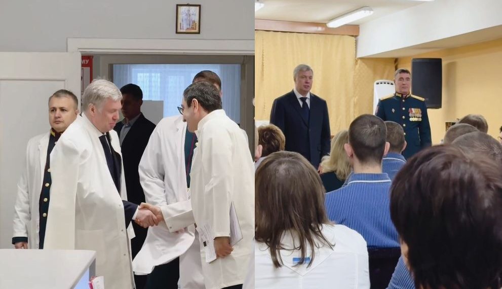 Губернатор Русских навестил раненых воинов СВО в ульяновском госпитале