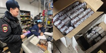 «Сельский патруль» выявил в Карсунском районе 3000 пачек «левых» сигарет