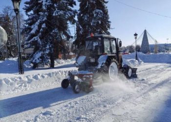 Более 6 000 кубометров снега вывезли из ульяновских парков за два зимних месяца