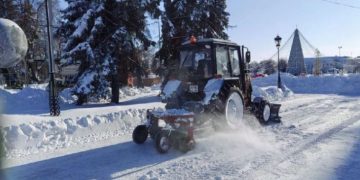 Более 6 000 кубометров снега вывезли из ульяновских парков за два зимних месяца