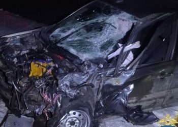 Под Ульяновском водитель «Лады» вылетел на встречку и врезался в фургон