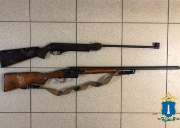 Полиция Цильнинского района изъяла у местного жителя оружейный арсенал