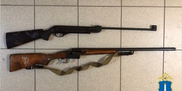 Полиция Цильнинского района изъяла у местного жителя оружейный арсенал