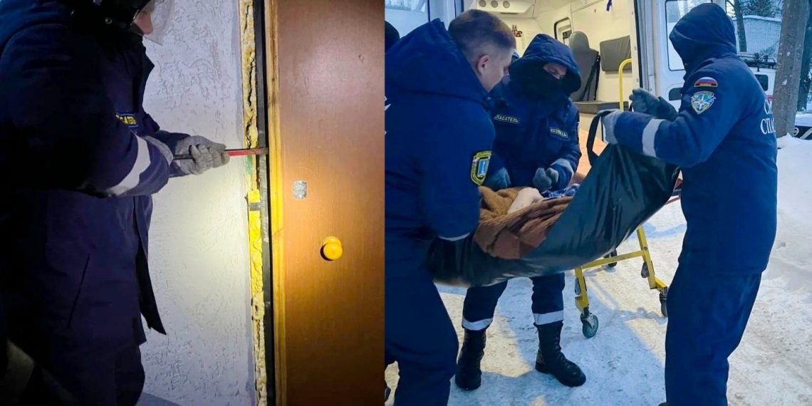 В Ульяновске спасатели эвакуировали пожилого мужчину