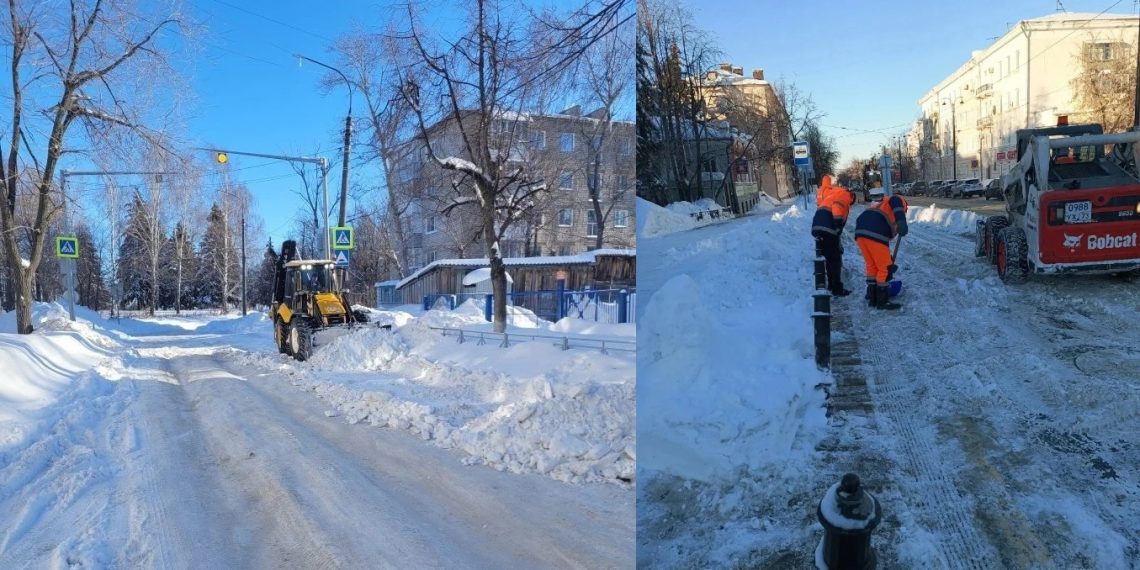 Мэрия: За сутки в Ульяновске расширили более 40 улиц