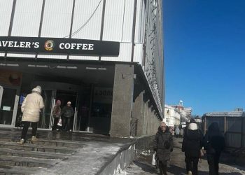 В Ульяновске открыли тротуар у ЦУМа: защитные конструкции уберут