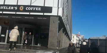 В Ульяновске открыли тротуар у ЦУМа: защитные конструкции уберут