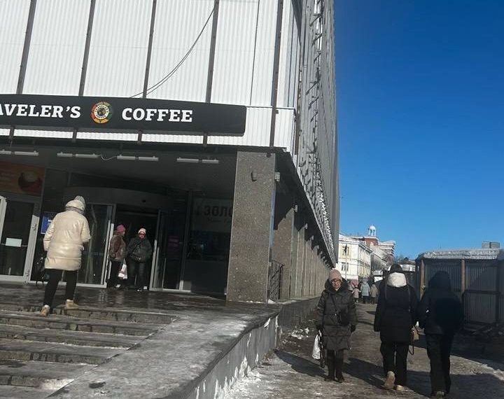 В Ульяновске открыли тротуар у ЦУМа: защитные конструкции уберут