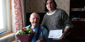 Ветеран из Ульяновска Иван Гуськов отметил 103-й день рождения