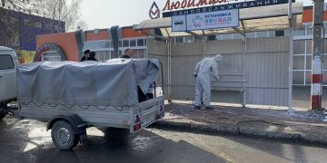 Ульяновские дорожники получили новое оборудование для покраски остановок