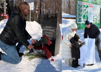 Камень в основание памятника бойцам СВО заложили в ульяновском парке Победы