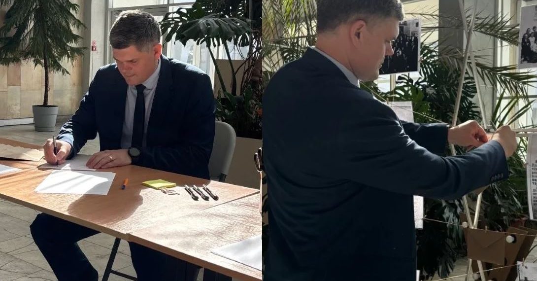 Ректор и студенты УлГПУ написали «письма в будущее»