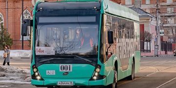 Более тысячи ульяновцев оценили комфорт электробуса «Сириус» за две недели