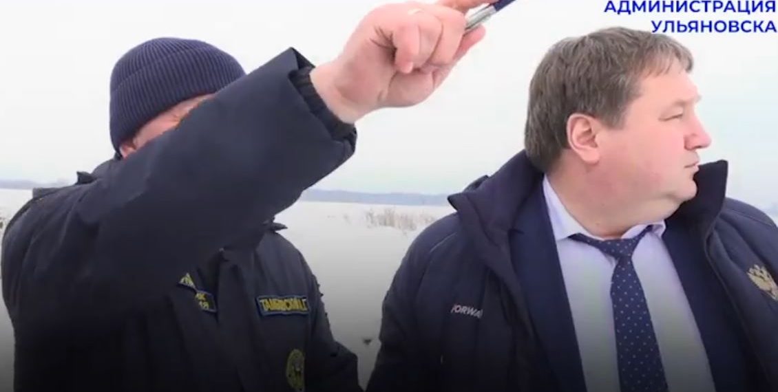 «Весна будет очень непростой»: ульяновский мэр объехал зоны риска подтоплений