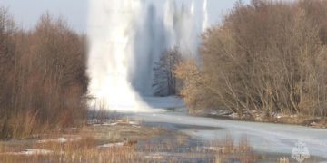 В Новоспасском районе прошли противопаводковые взрывные работы