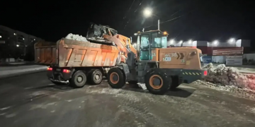 Ульяновские дорожники отчитались о вывозе снега и очистке ливневок