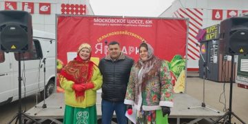 С гостями и бесплатным автобусом: в Ульяновске стартовала вторая весенняя ярмарка