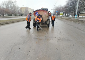 Холодный асфальт — это временно: Болдакин рассказал о ходе дорожных работ в Ульяновске