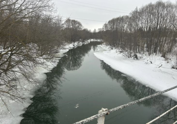 В Ульяновске повысился уровень реки Свияги