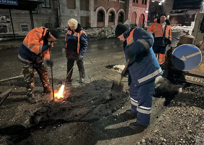 Ещё 13 улиц «залатали» в Ульяновске