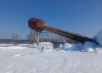 В селе Должниково обрушилась водонапорная башня