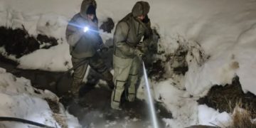 На Мостовой дважды успели остановить потоп